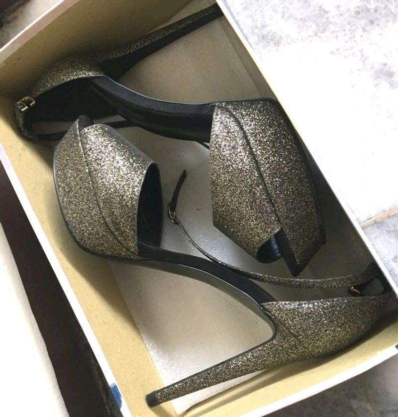 Charles & Keith Glitter Heels