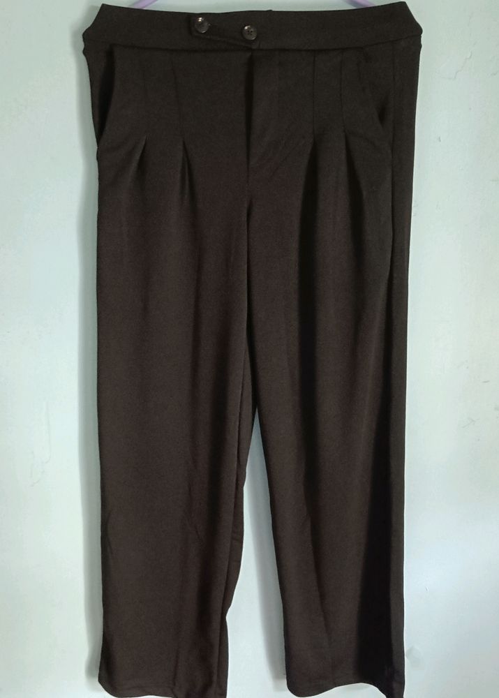 Womens Straight Cut Korean Pants