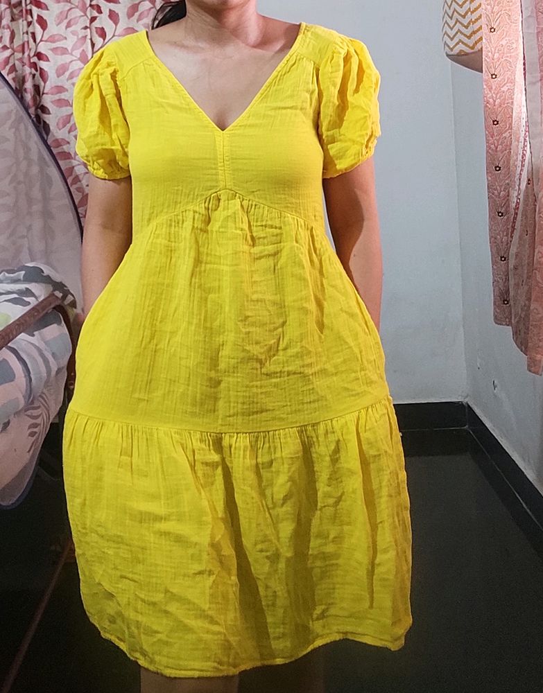 Bright Yellow Dress