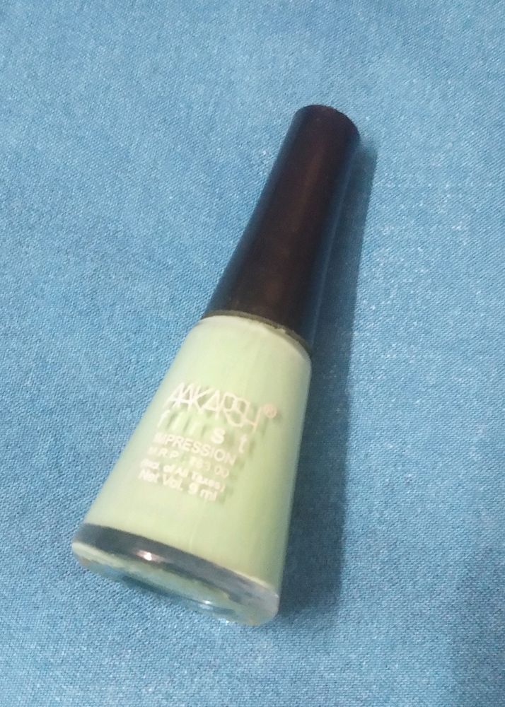 Fluorocent Green Nailpaint