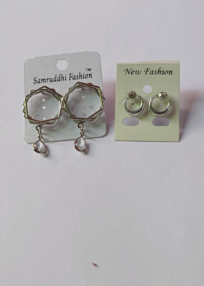 Combo Of 2 Small Earrings