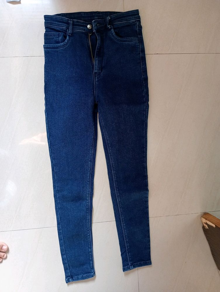 30 Rs Delivery Discount 🎉AW Navy Blue Jeans