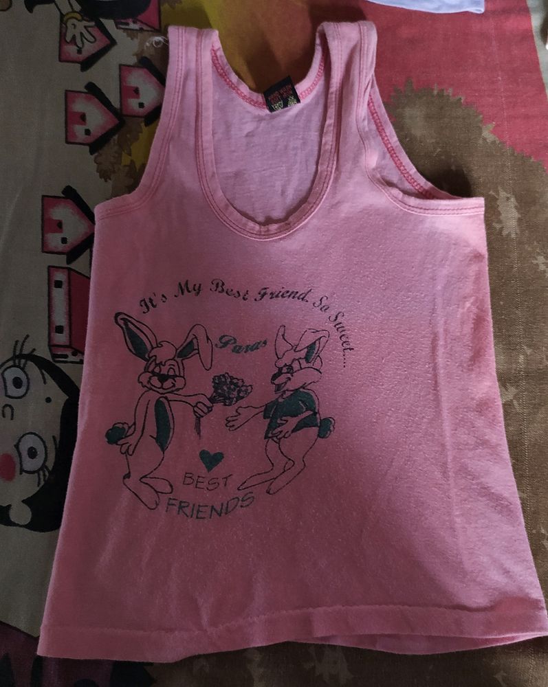 Paras Kids Wear 🐰Printed Sleeveless Vest