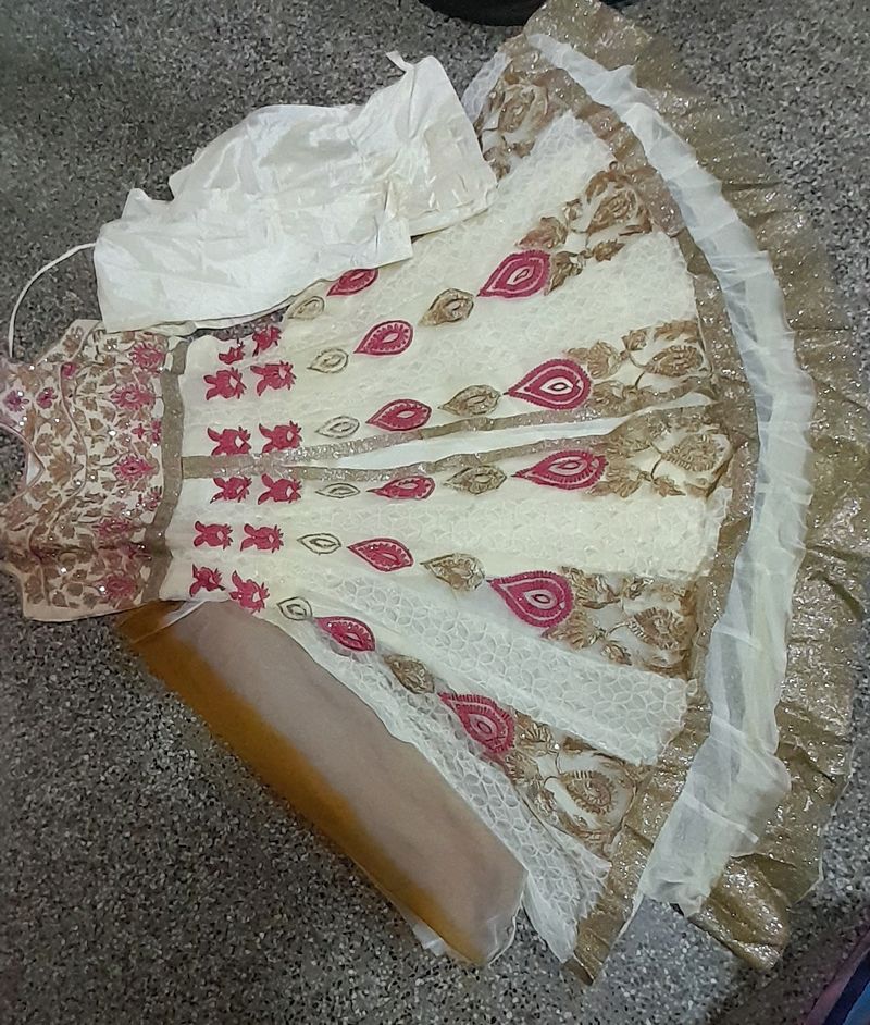 Bajirao Mastani 3 Layer Anarkali Gown