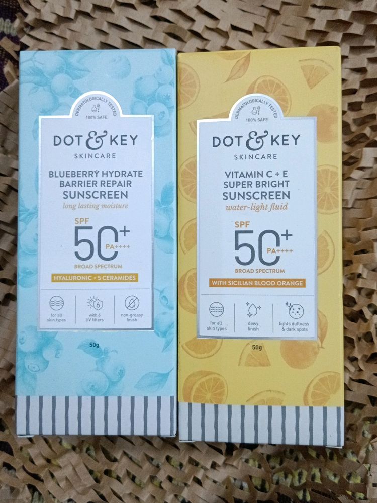 Combo Of 2 Dot & Key Sunscreen