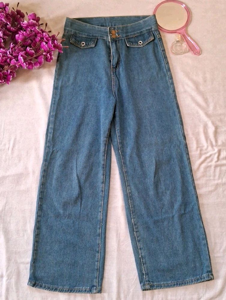 Denim straight Jeans [FIXED PRICE]