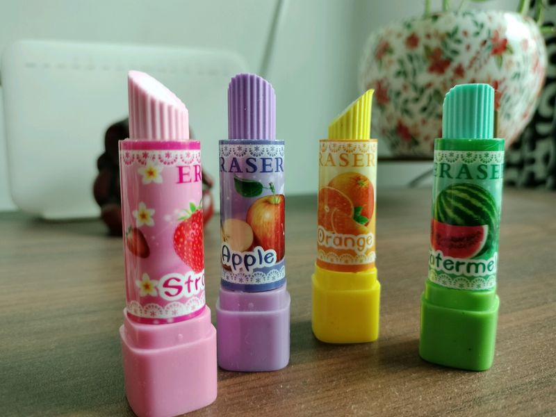 Lipstick Eraser (4 Pcs)
