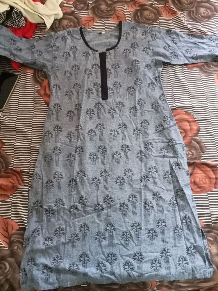 Normal Daily Wear Plain Kurti .