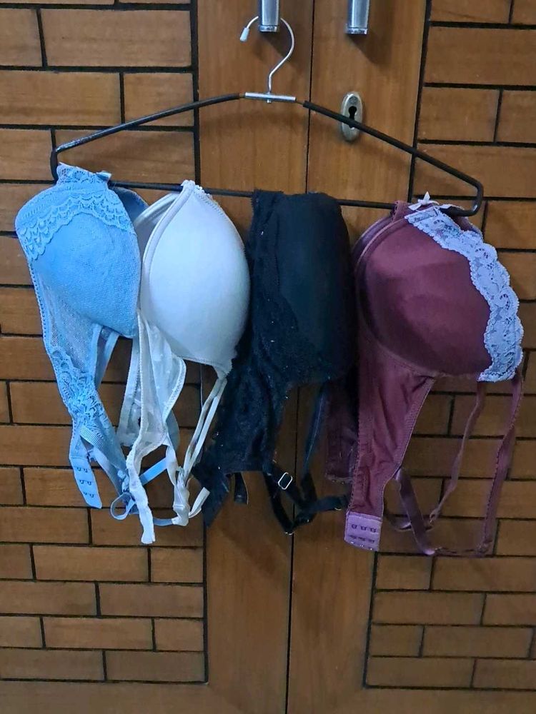 Combo Of Four Imported Fabric Bra