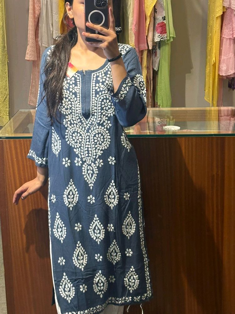 Chikankari Kurti