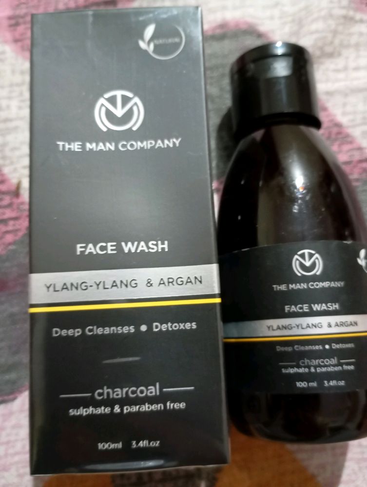 (pack of 2)YLANG-YLANG & ARGAN CHARCOAL FACE WASH