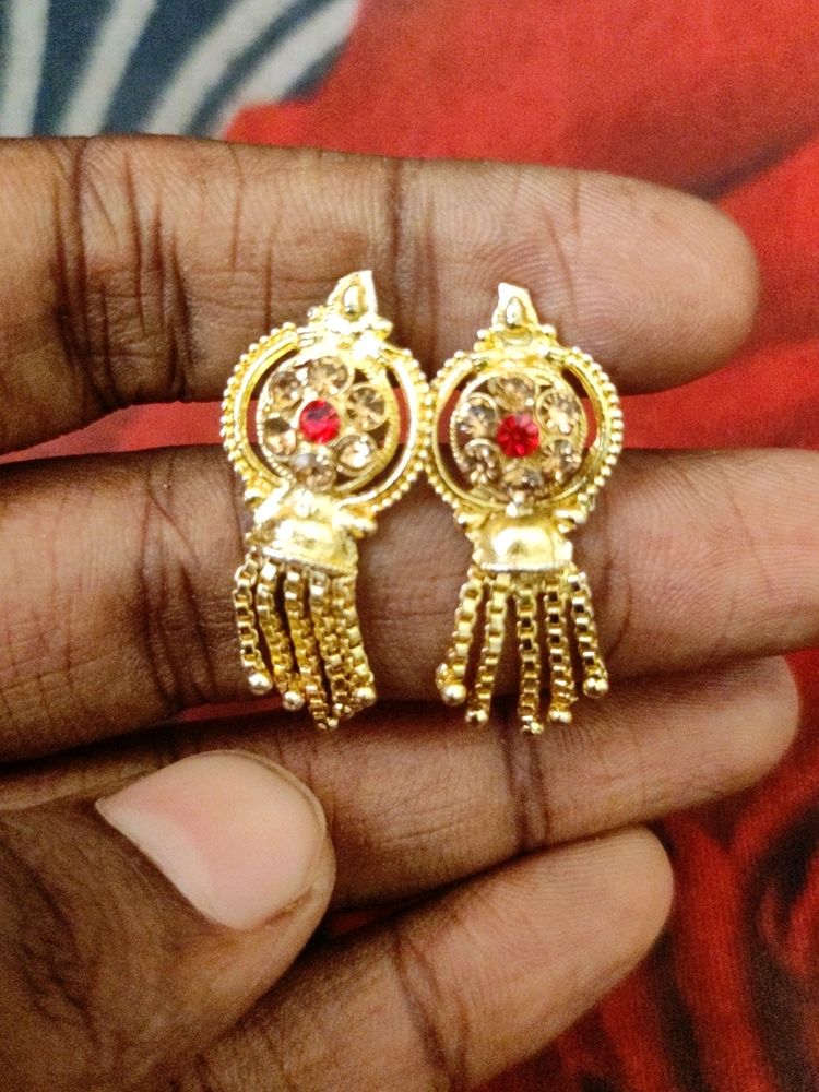 Golden Earrings For Women