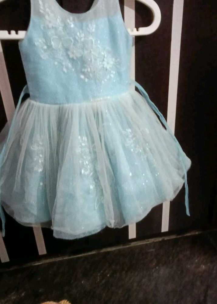 Beautiful Partywear Frock For 2 Year Girl