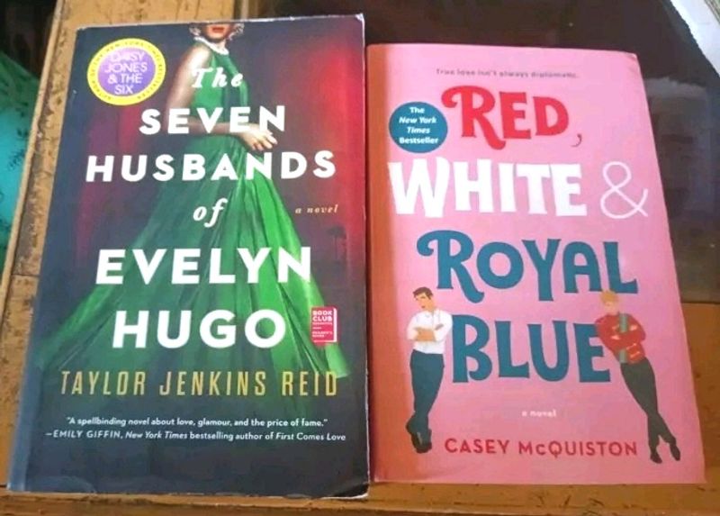 Seven Husbands Of Evelyn Hugo Red White Roya