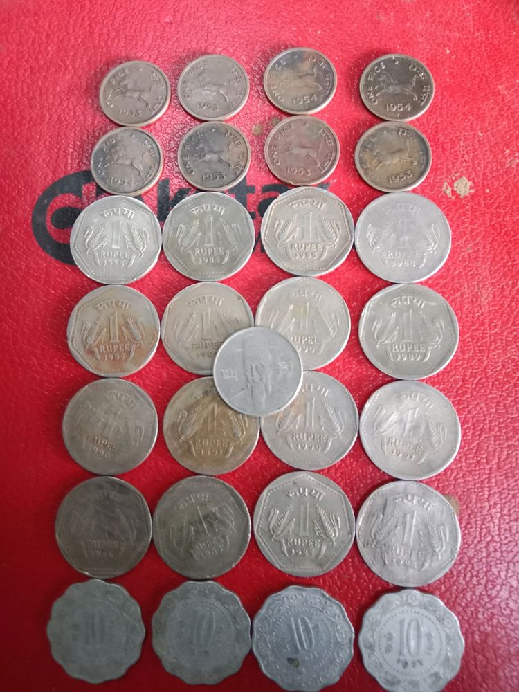 Rs 1 Coin Mixed Indian Coi