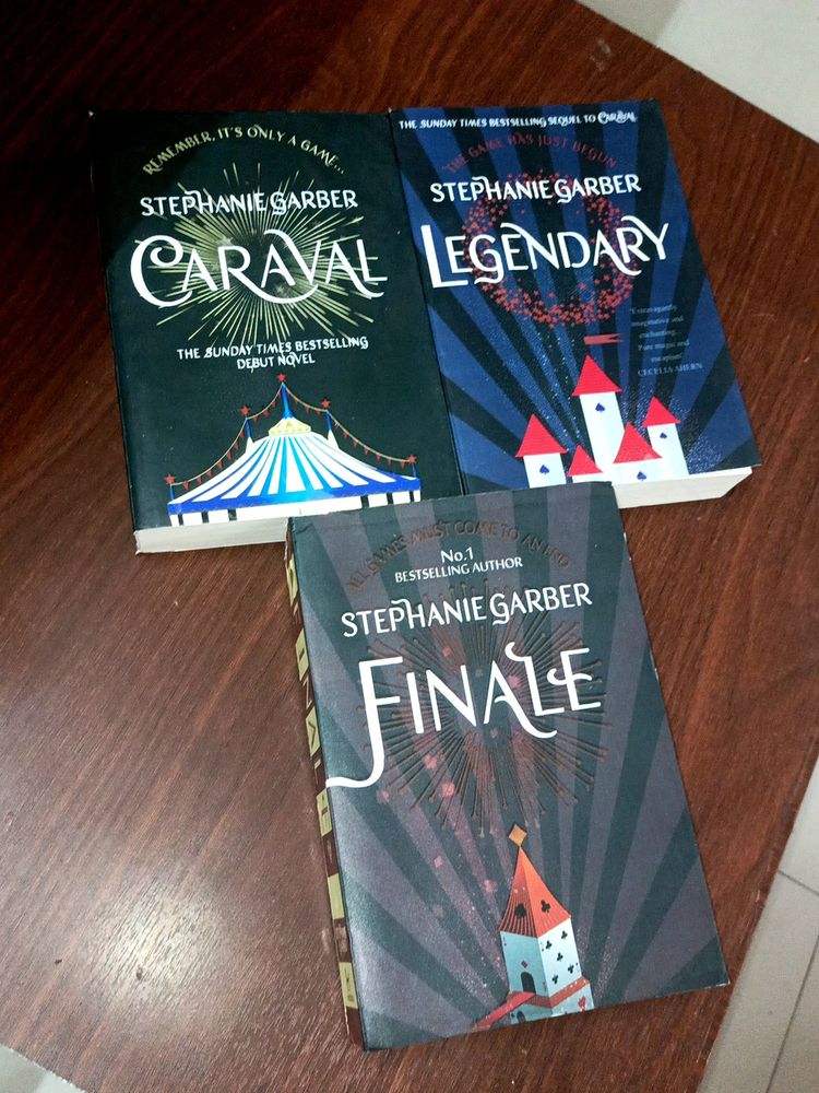 Stephanie Garber Carnival Legendary Finale Trilogy