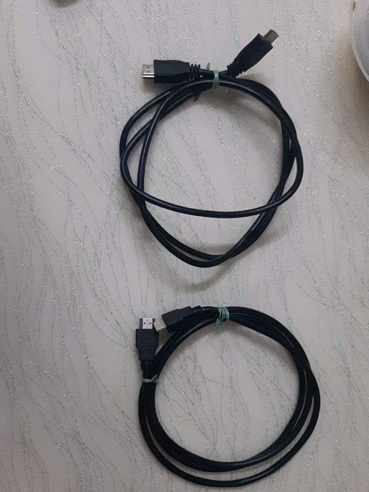 Pack Of 2 Hdmi Cable Working