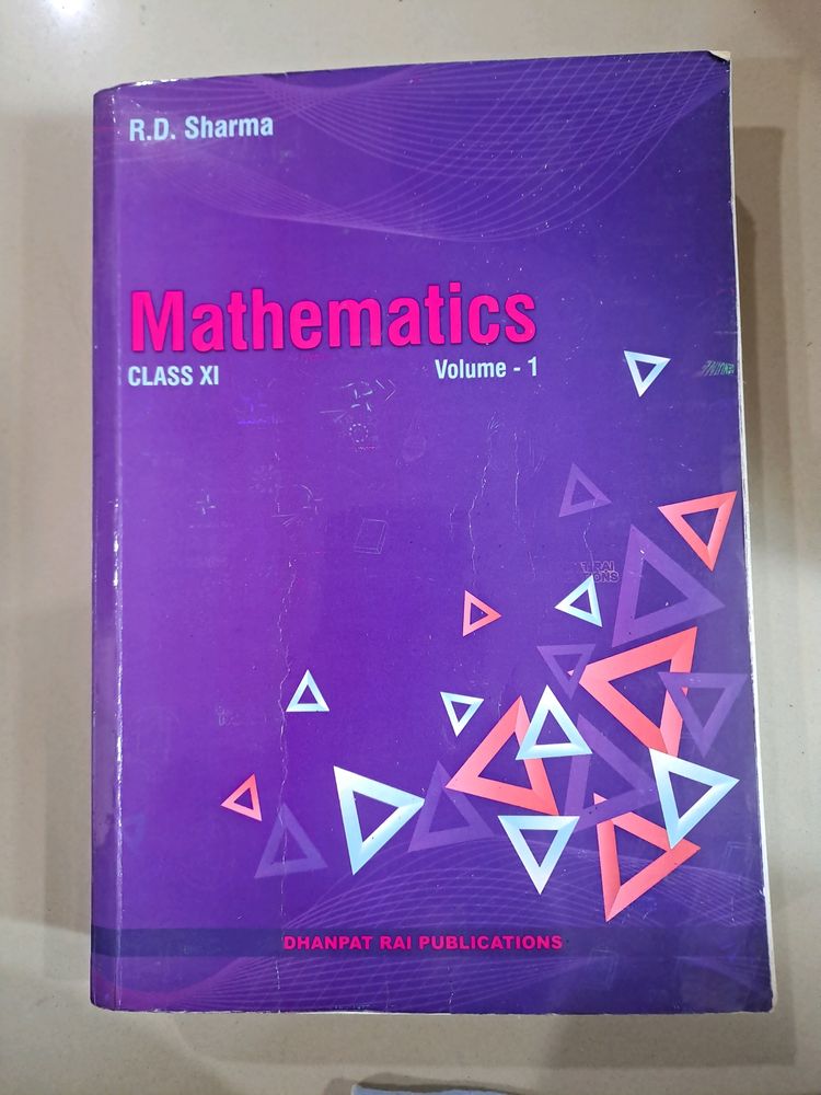 RD Sharma Mathematica Volume 1