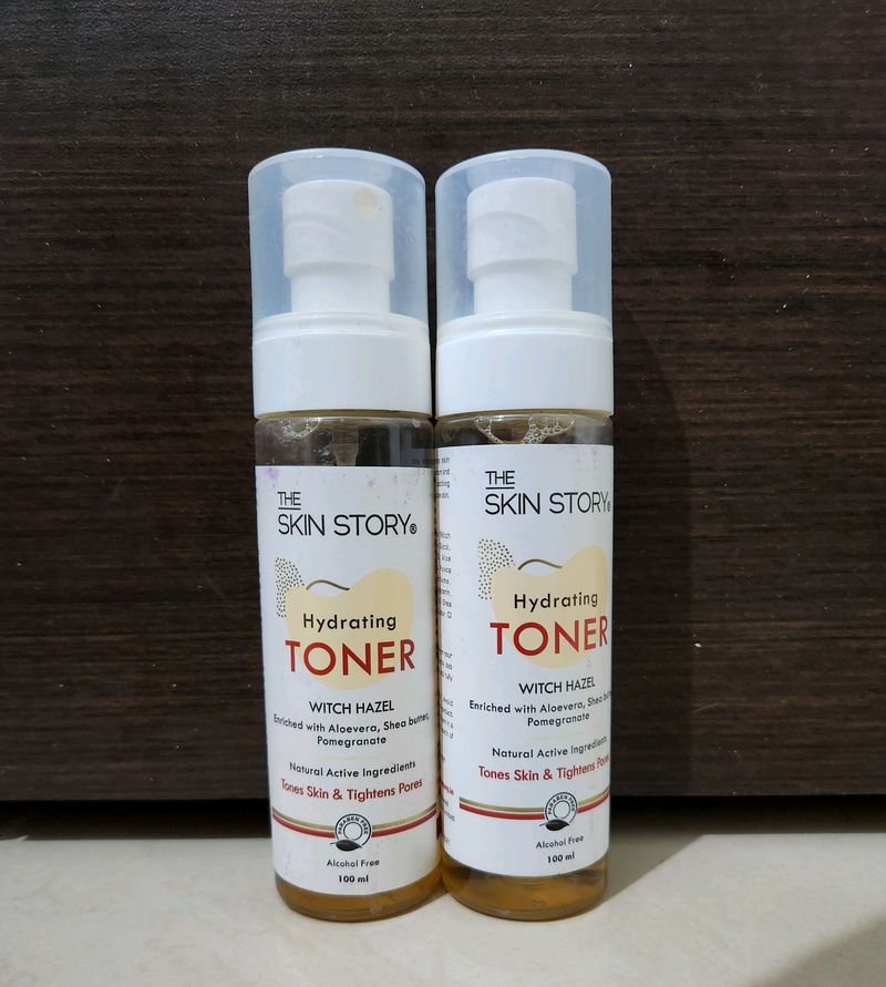 Pack Of 2 Hydrating Face Toner