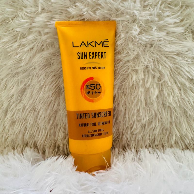 lakme tinted sunscreen