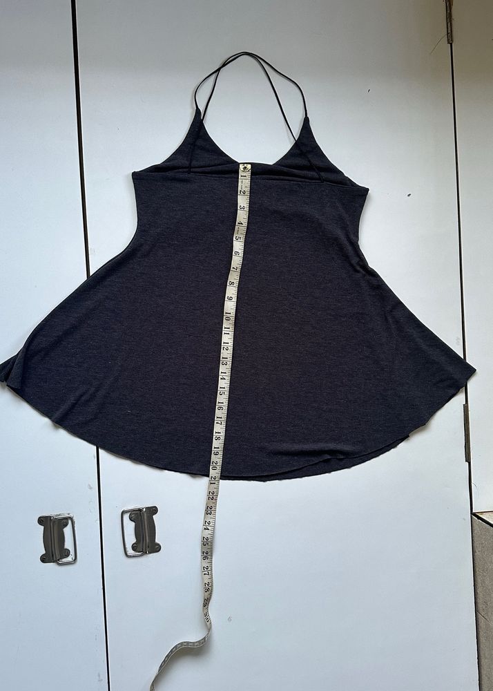 Grey Singlet Top