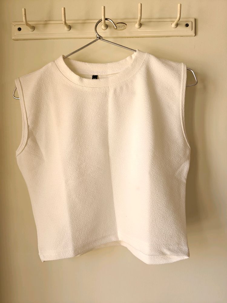 Women's Crop Plain Top