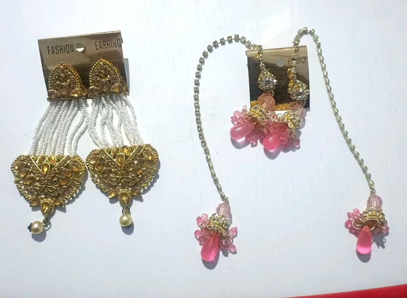 Combo Of 2 Heavy Traditional Earings