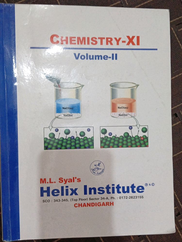 Chemistry XI Volume-2 (Helix Study Material)