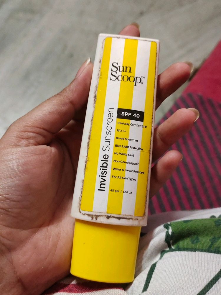 Sunscoop Invisible Sunscreen