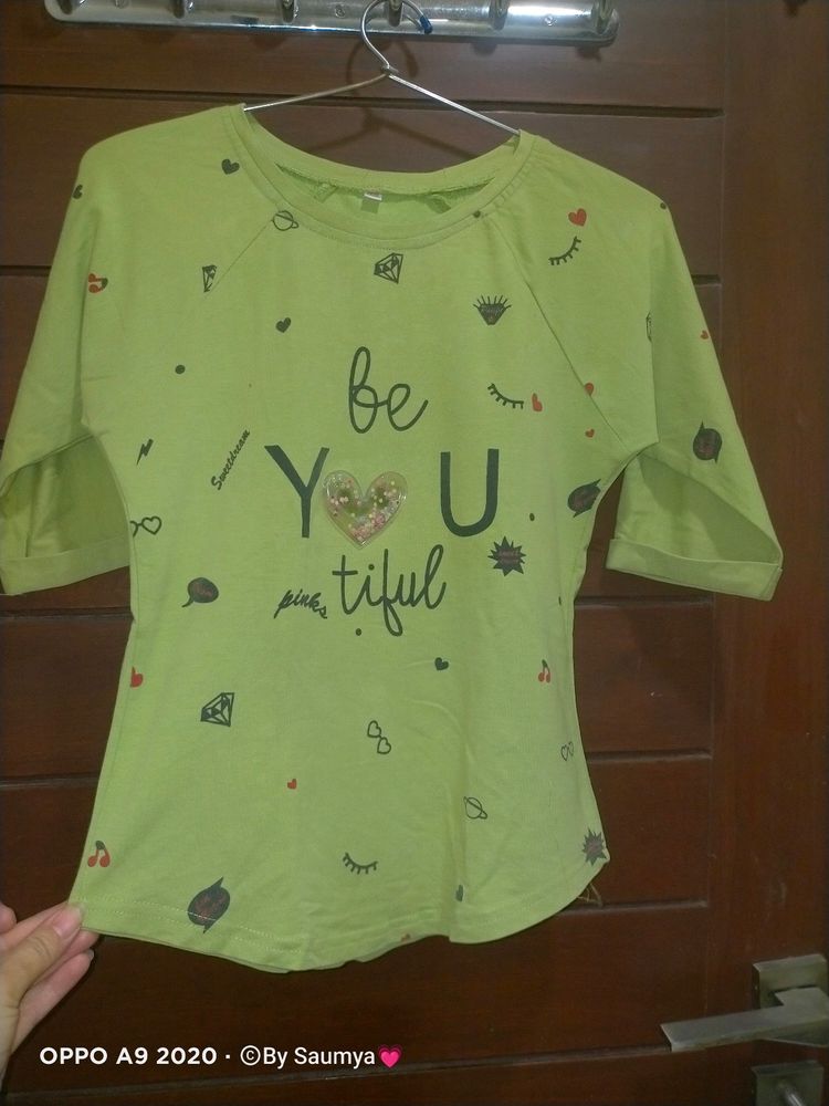 Green Top For Girls