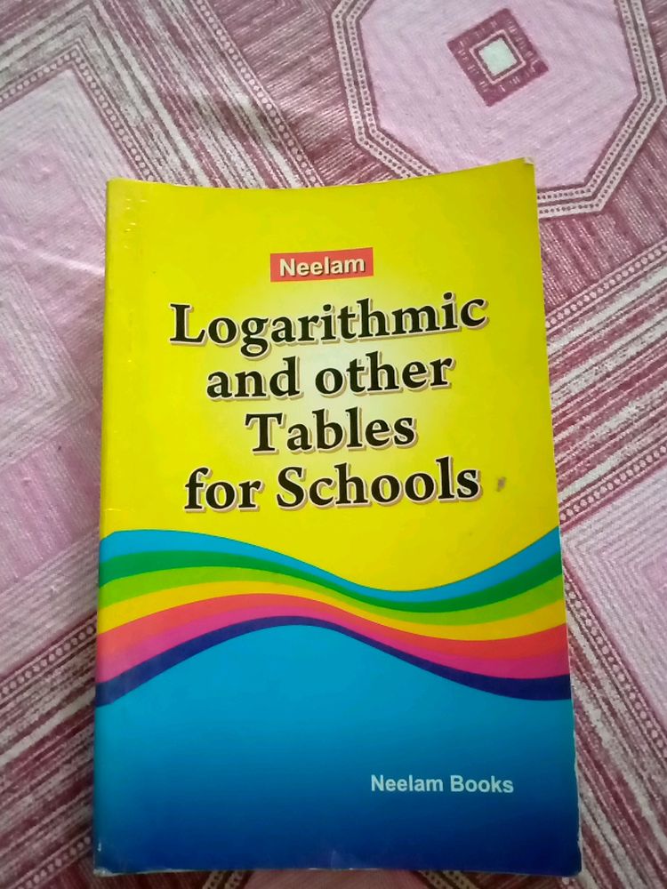 Logarithmic And Other Tables