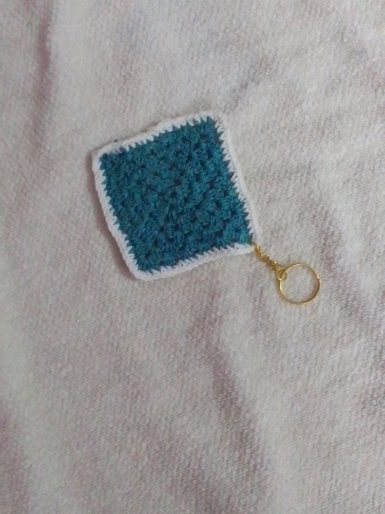 Crochet Keychains Including A Purse Keychain