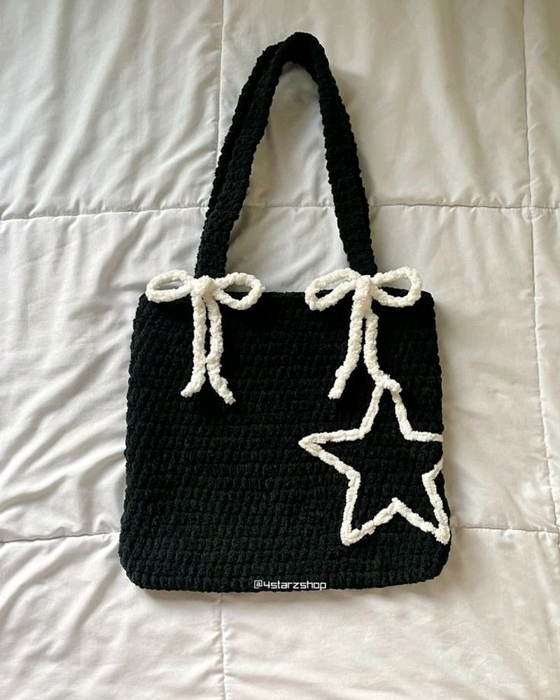 Crochet Star ✨ Tote Bag