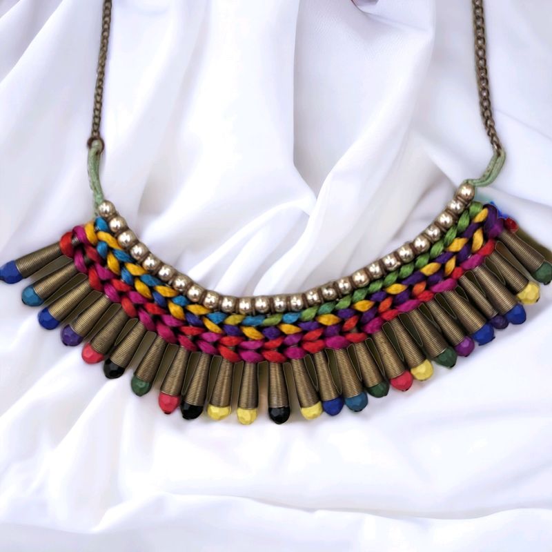 Multicolord Bohemian Necklace