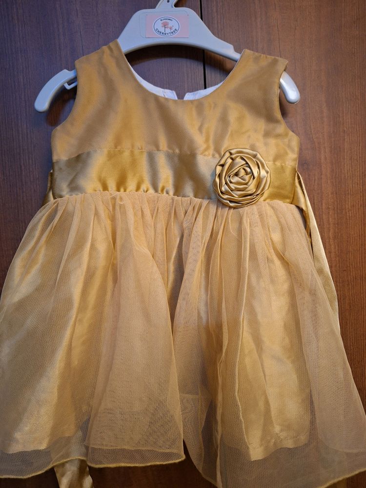 Beautiful Golden Frock