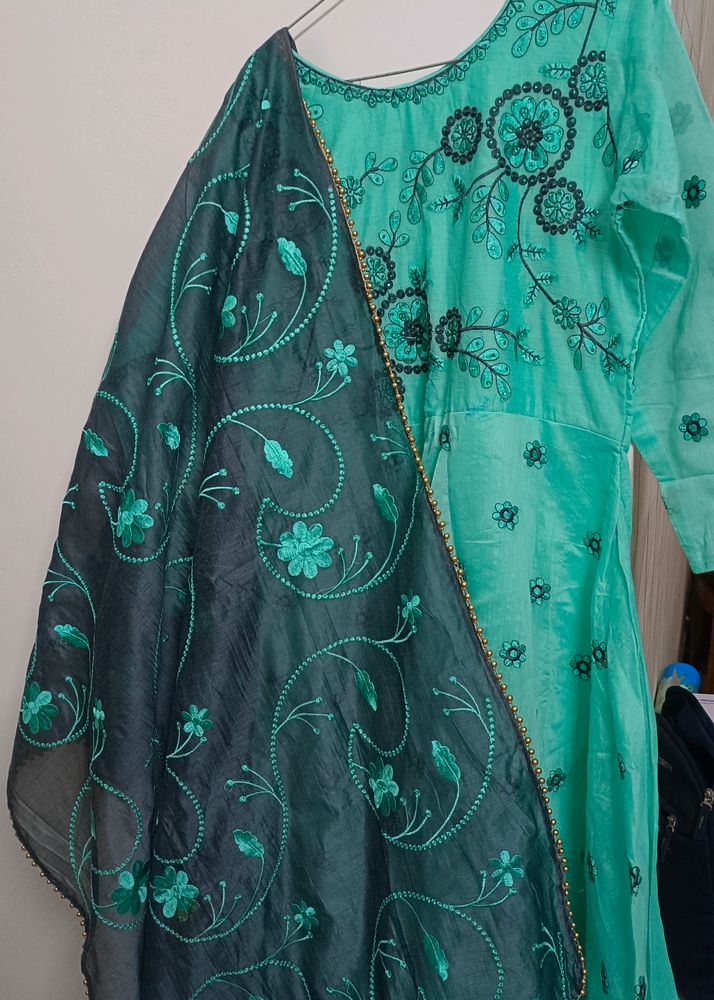 Anarkali Kurta And Dupatta