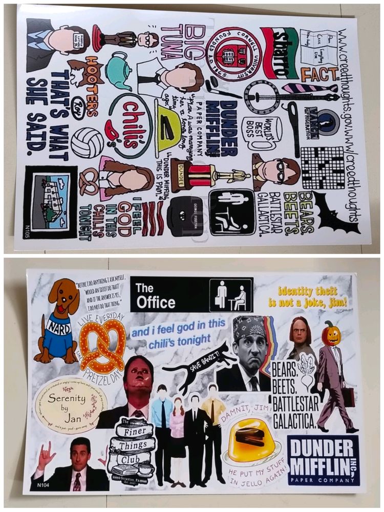 The Office Combo A3 Poster HD Quality