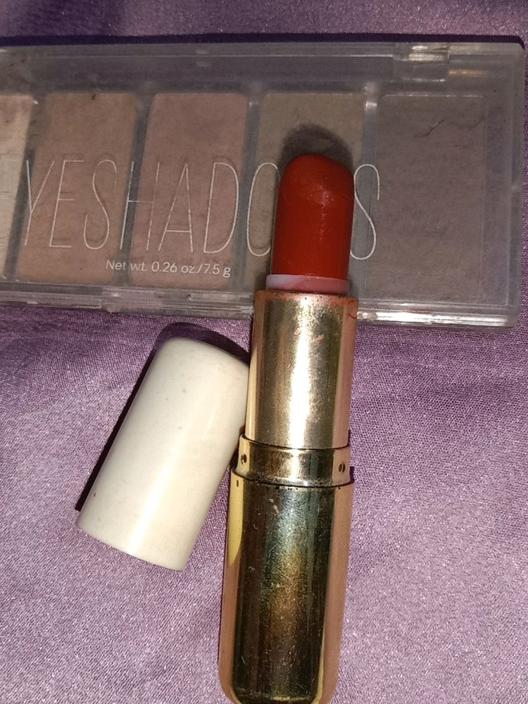 H& M Combo Lipstick And Eyeshadow Palette