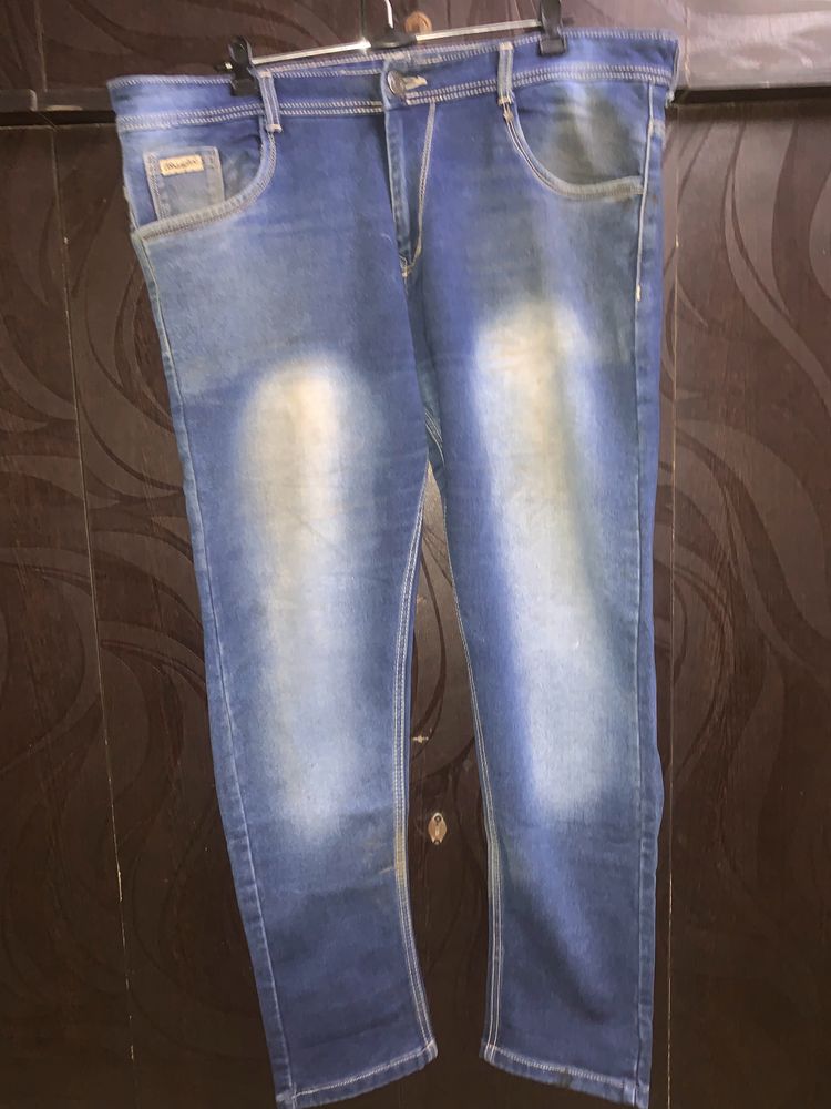 Mens Blue Denim Jeans