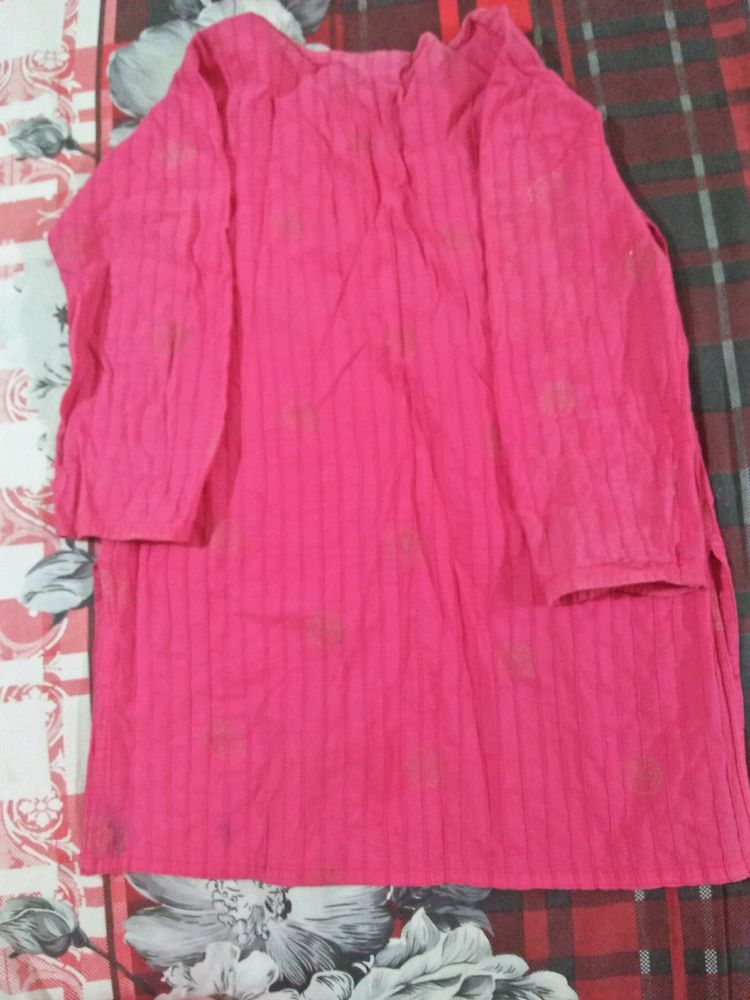 Pink Tunic Top For Women And Girls