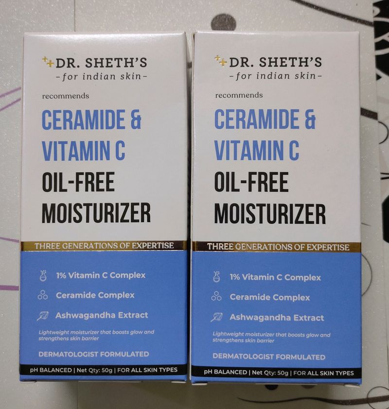 Dr Seth Ceramide And Vitamin C Moisturizer