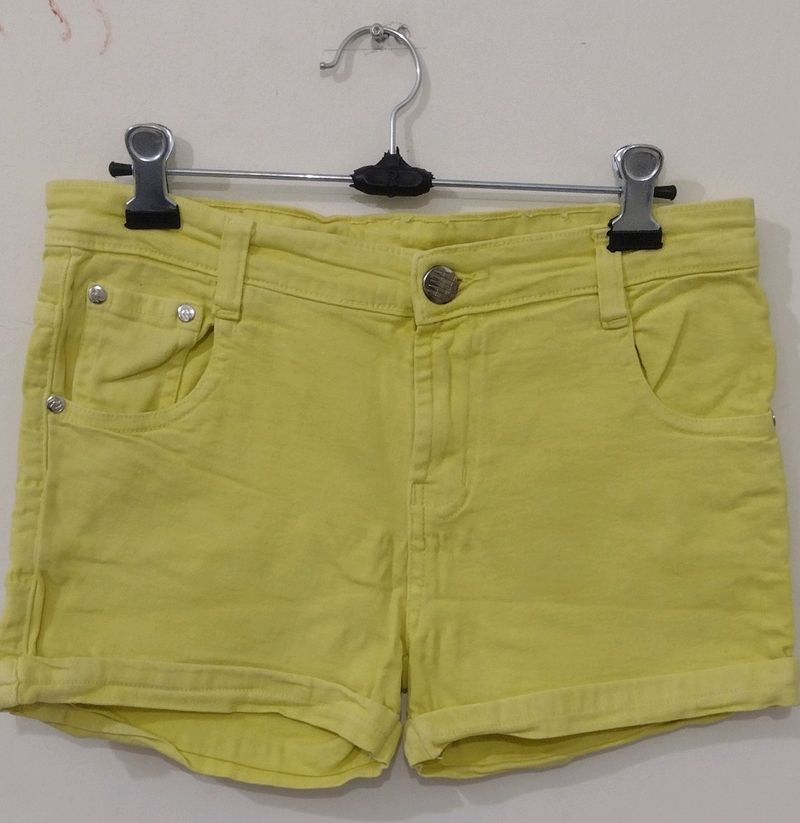 Yellow Shorts