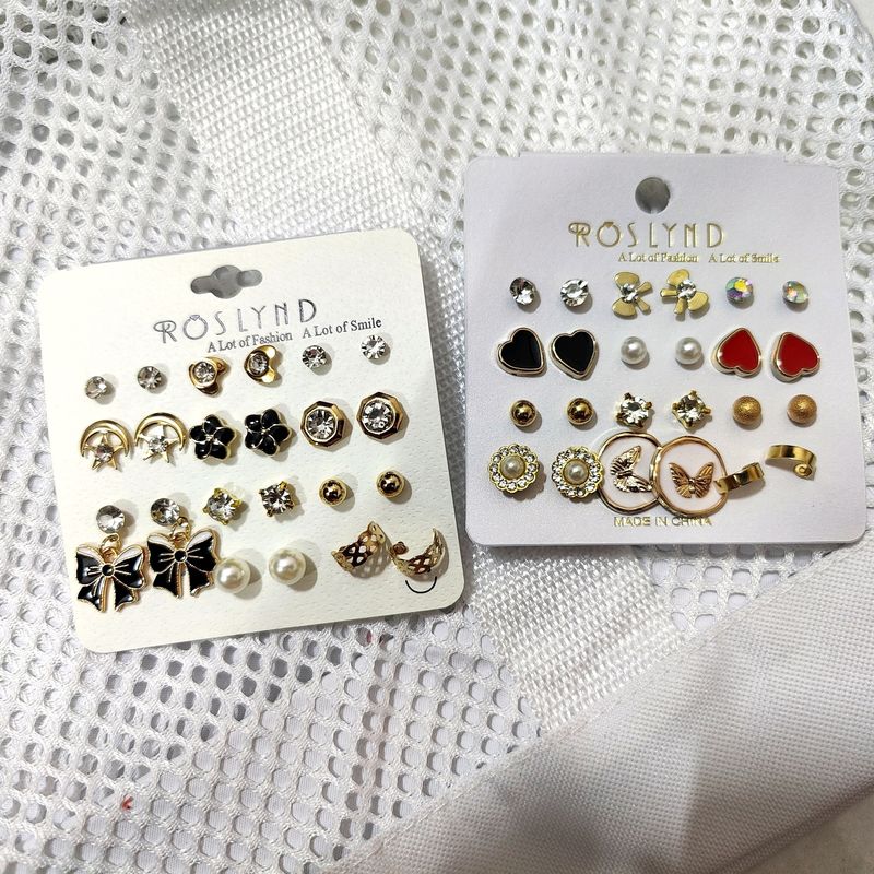 20 Studs + 1 Earing+2 Small Hoops