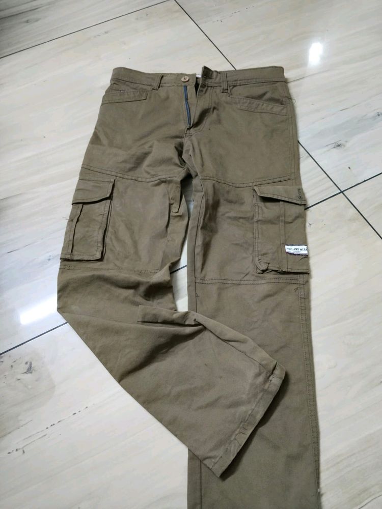 Cotton Cargo Pants