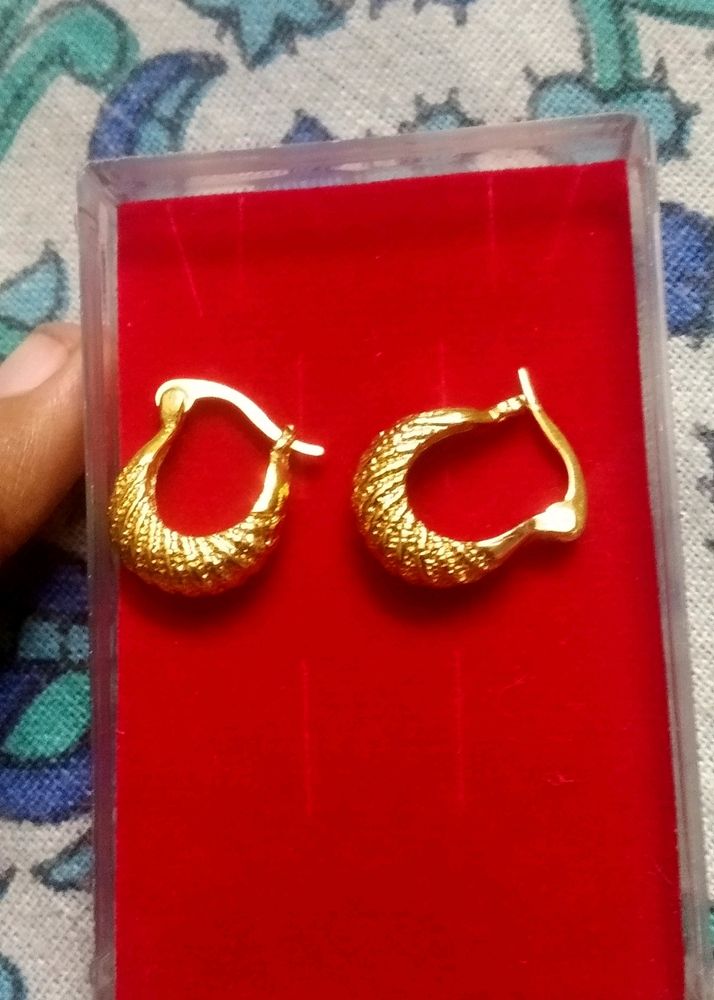 GOLD PLATED 🥇 Wonderful Earring Studs