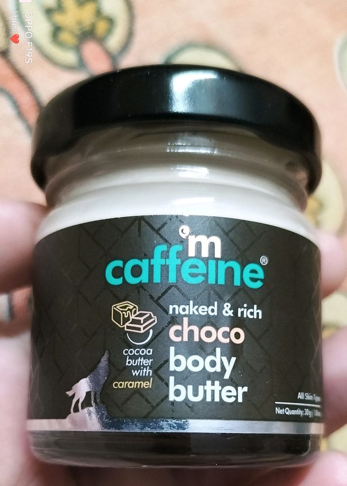 M-caffin naked & rich Choco Body Butter