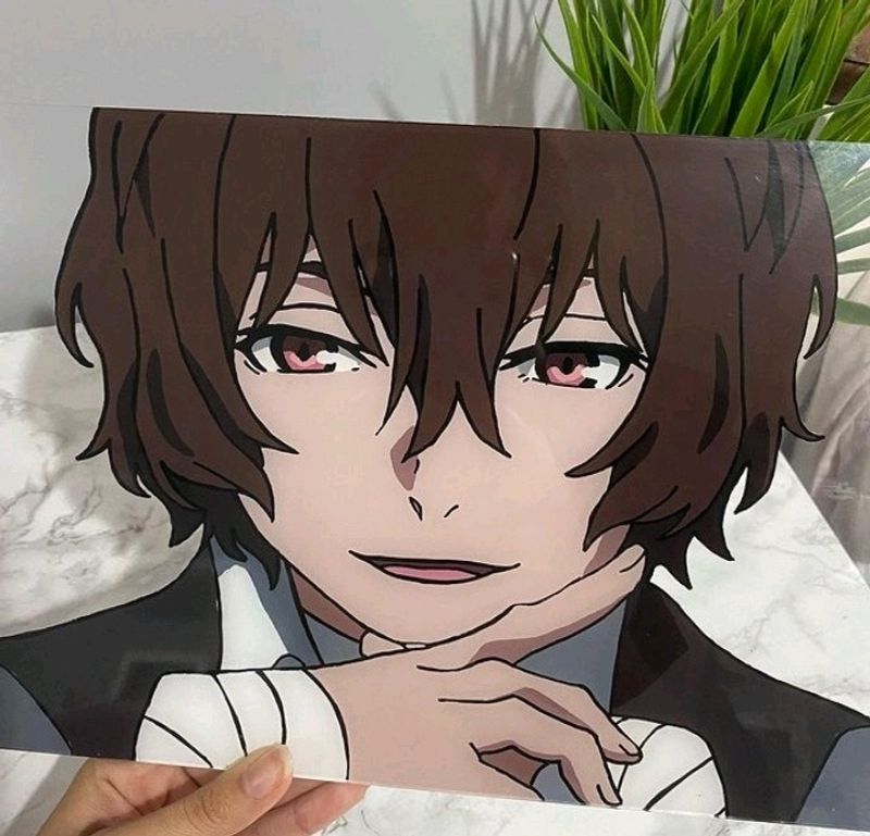 Dazai Glass Painting