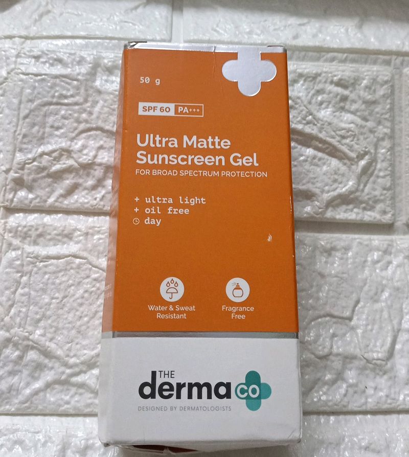 The Derma Co Ultra Matte Sunscreen Gel