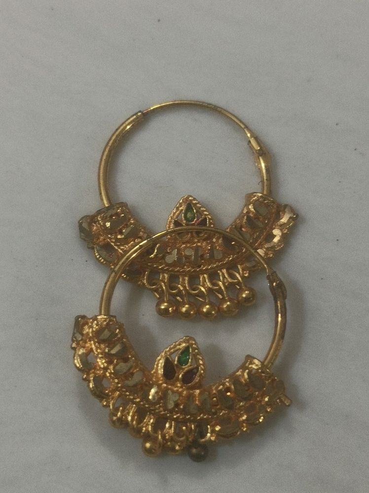 Traditional Golden Earrings