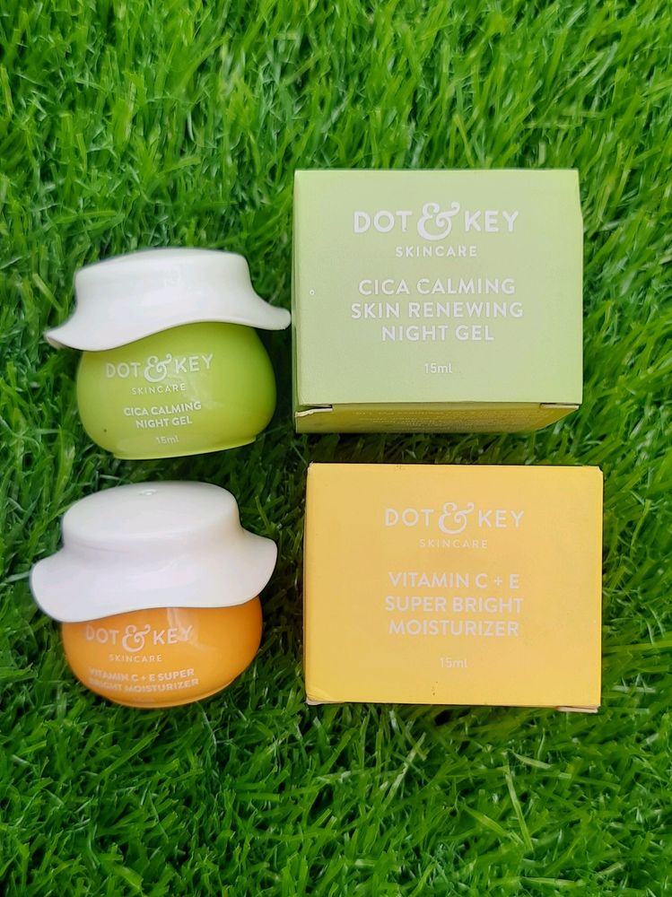 Dot & Key Night Gel And Moisturizer